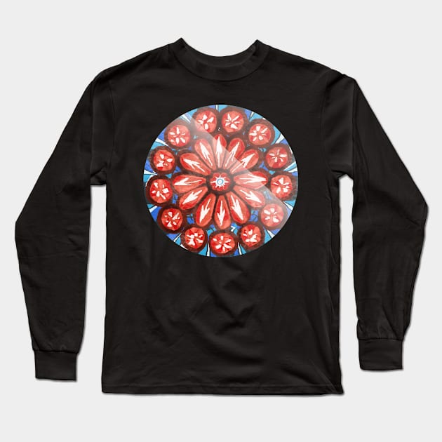 The OA Rose Window Long Sleeve T-Shirt by WoodlandElm